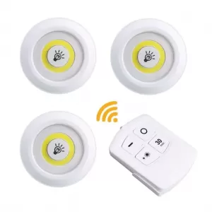 LAMPARAS LUZ LED JUEGO DE 3 PORTATIL