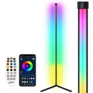 LUZ LED RGB TUBO MULTICOLOR CON BASE VERTICAL 125 CM